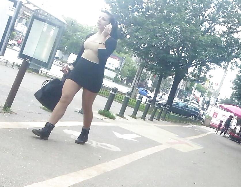 10P Spy hot teens feet and skirt romanian
