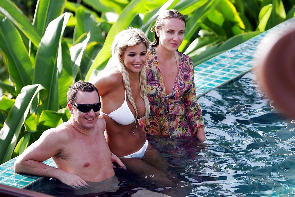 25P Gemma Atkinson Bikini Shooting Her New Calendar in Asia