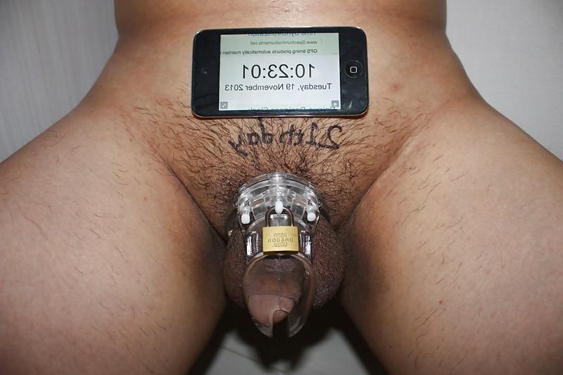 25P 1 month in chastity cage CB6000s