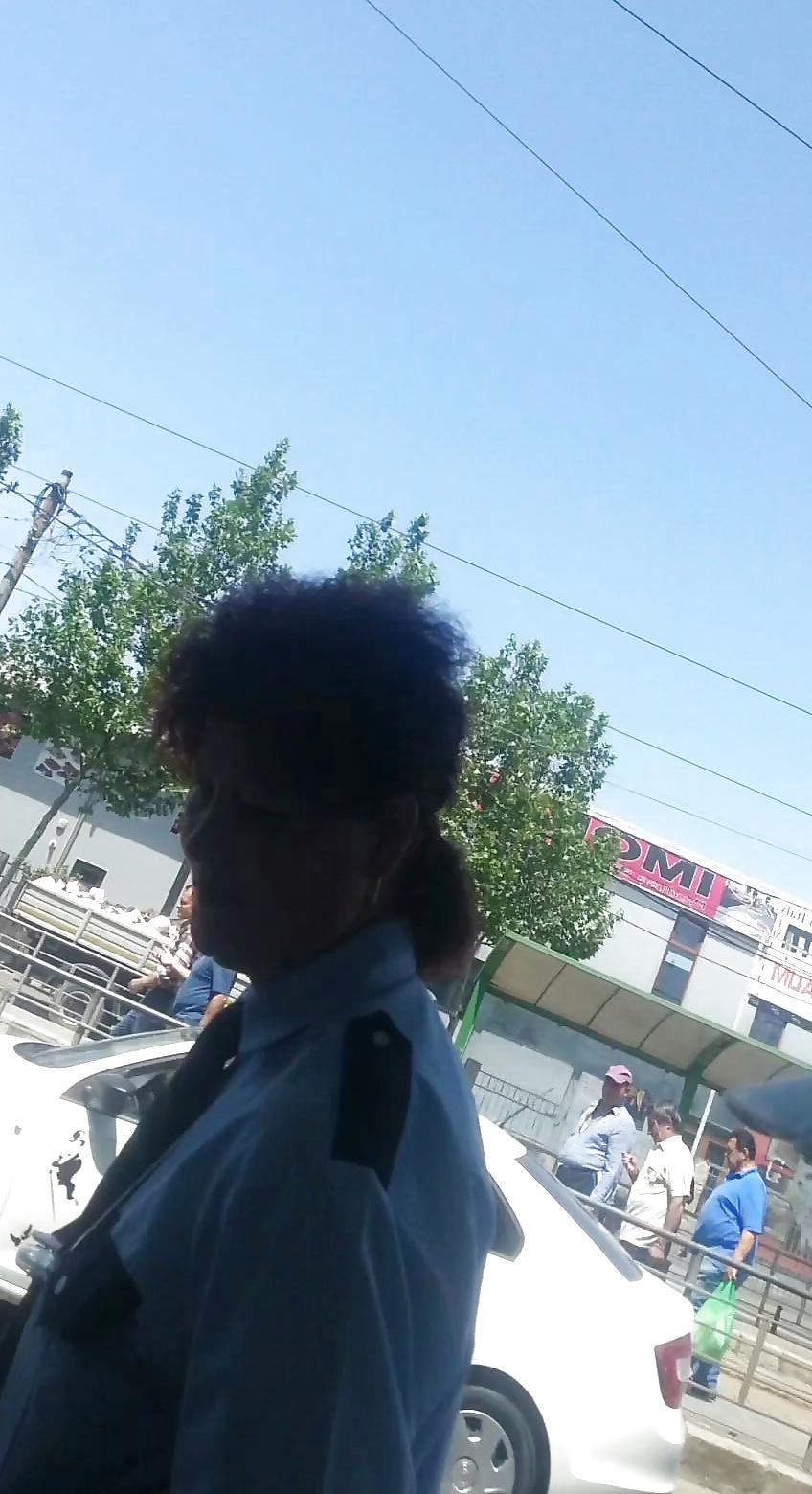7P Spy mature police women romanian