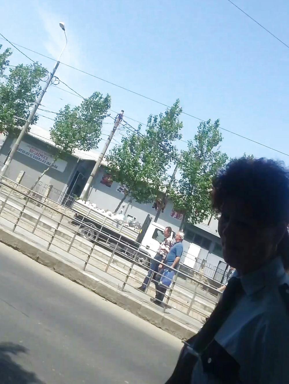 7P Spy mature police women romanian