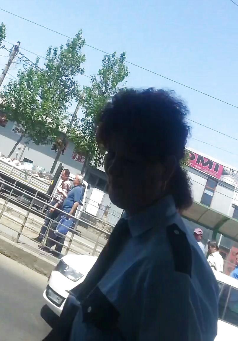 7P Spy mature police women romanian