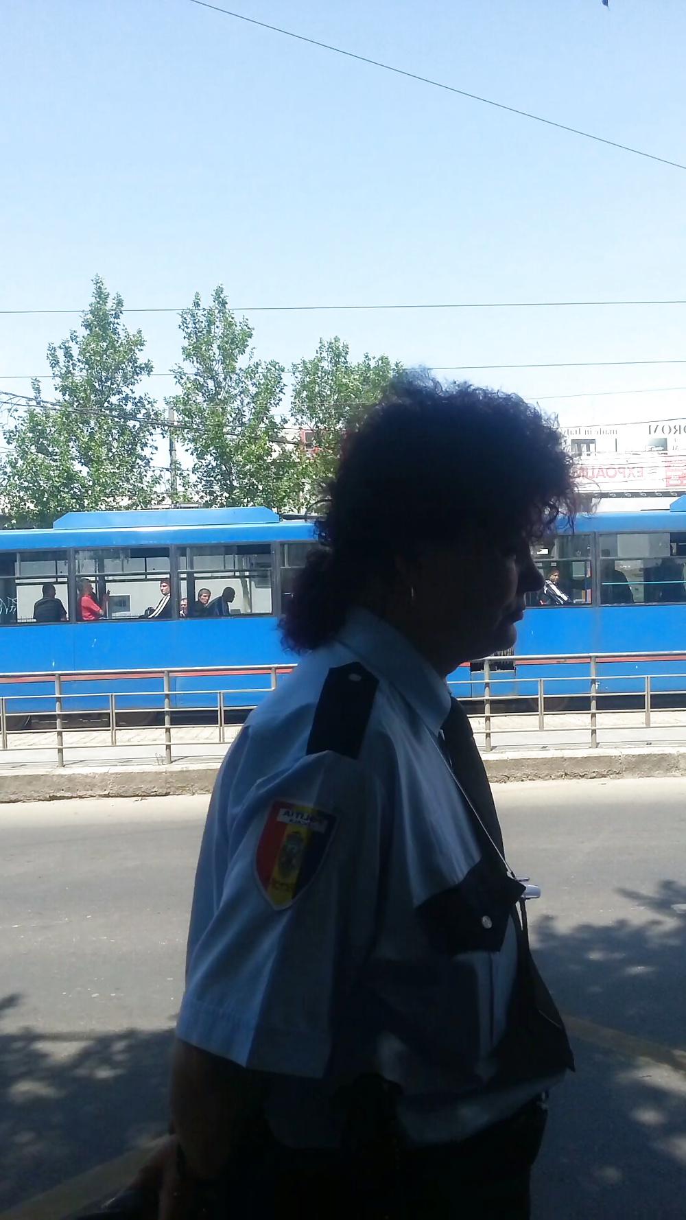 7P Spy mature police women romanian