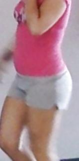 4P Amazing thick tan teen blonde ASS