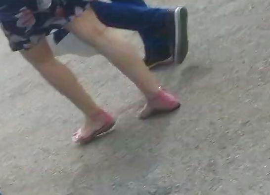 21P Spy feet, legs romanian