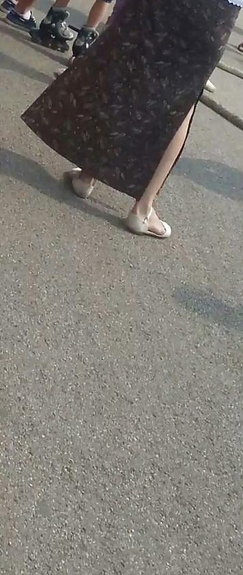21P Spy feet, legs romanian
