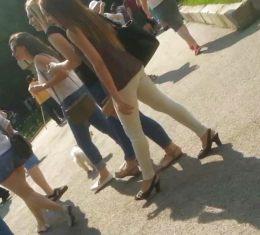 21P Spy feet, legs romanian