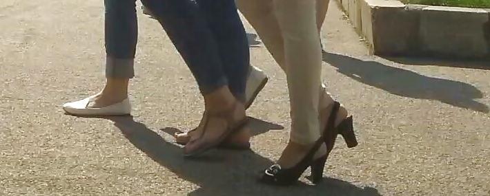 21P Spy feet, legs romanian