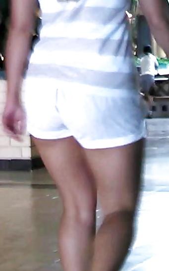 7P Amazing thick tan teen blonde ASS