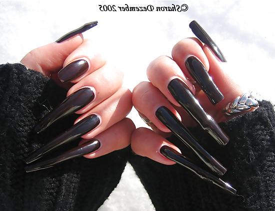 8P Rare long nails photos #1