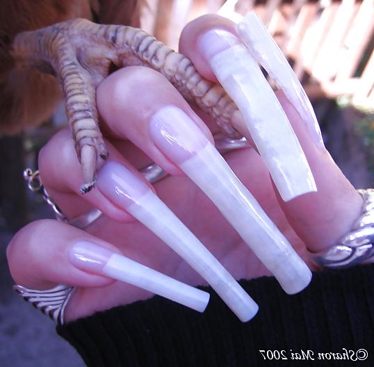 8P Rare long nails photos #1