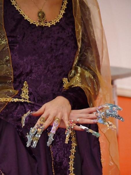 8P Rare long nails photos #1