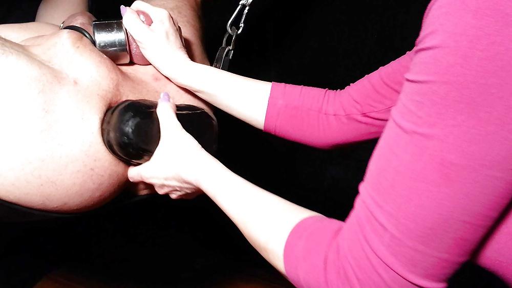 25P Mistress Redemon double fist slave fullopen