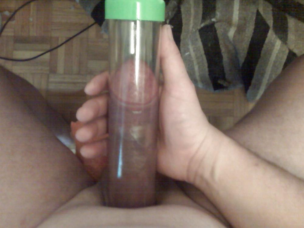5P Pumpin with my home made penis pump!