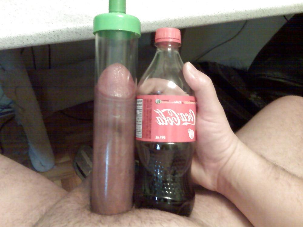 5P Pumpin with my home made penis pump!