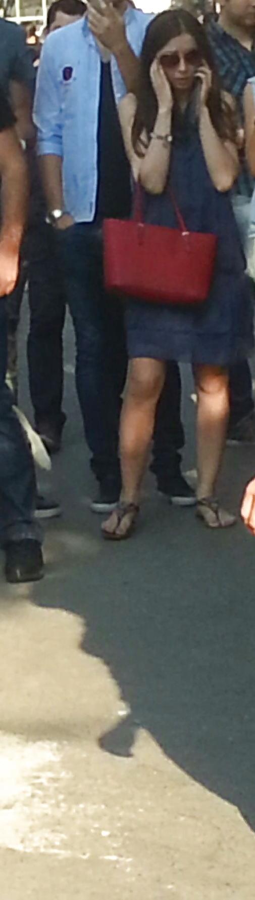 19P Spy skirt and feet romanian