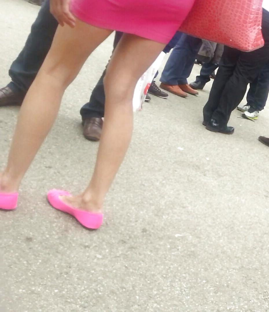 8P Hot teens skirt pink romanian