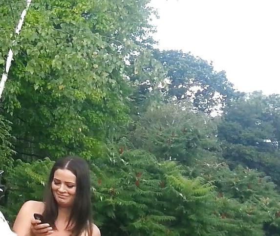 16P Spy sexy girl in grass romanian