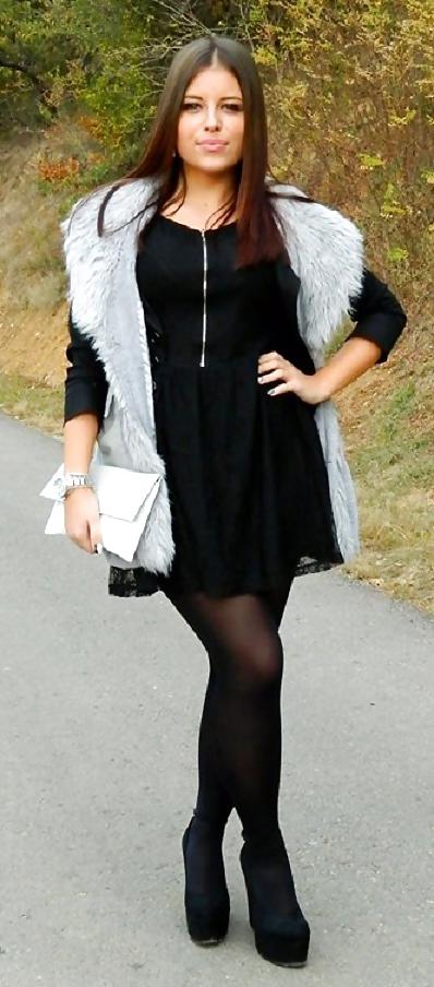 25P Serbian girls in pantyhose 4