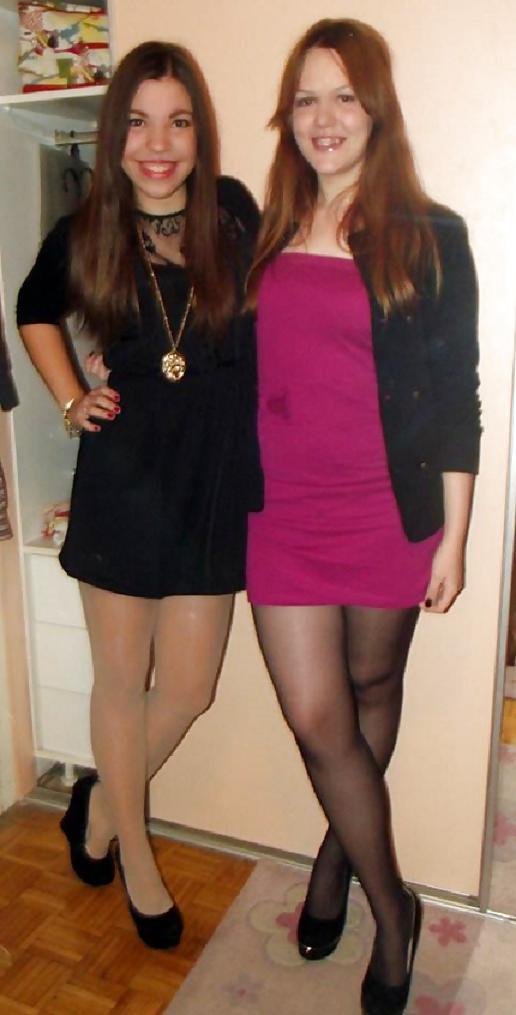 25P Serbian girls in pantyhose 4