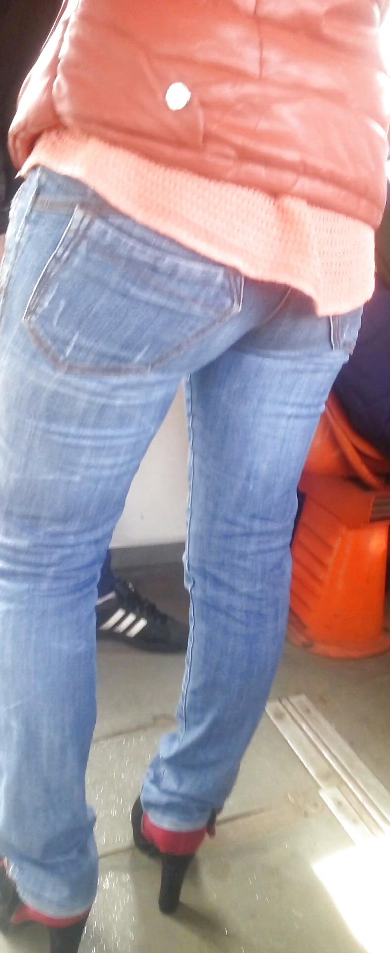 14P Hot ass teens in tram romanian