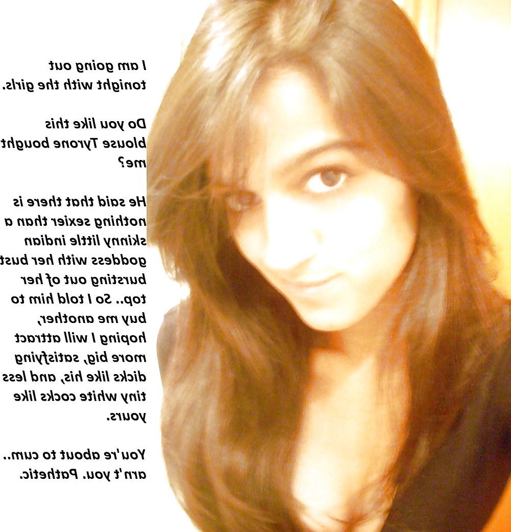 5P Caption Request for latino4bbc - Busty Indian Ex