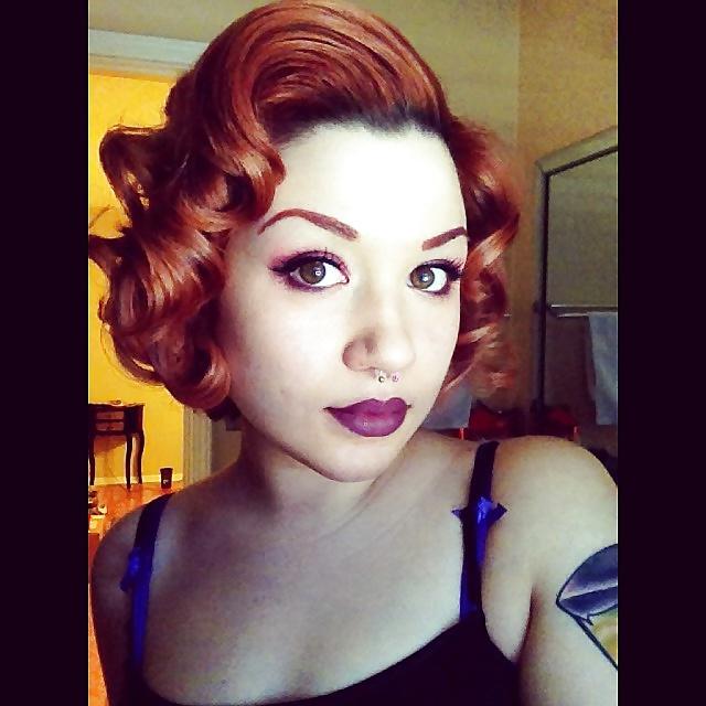 25P Sexy Pinup Girl Hannah - aka Doll Face