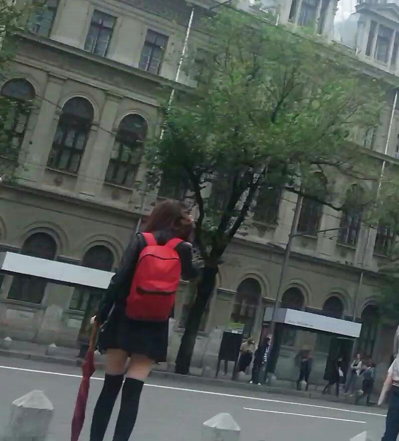 9P Hot teens skirt romanian