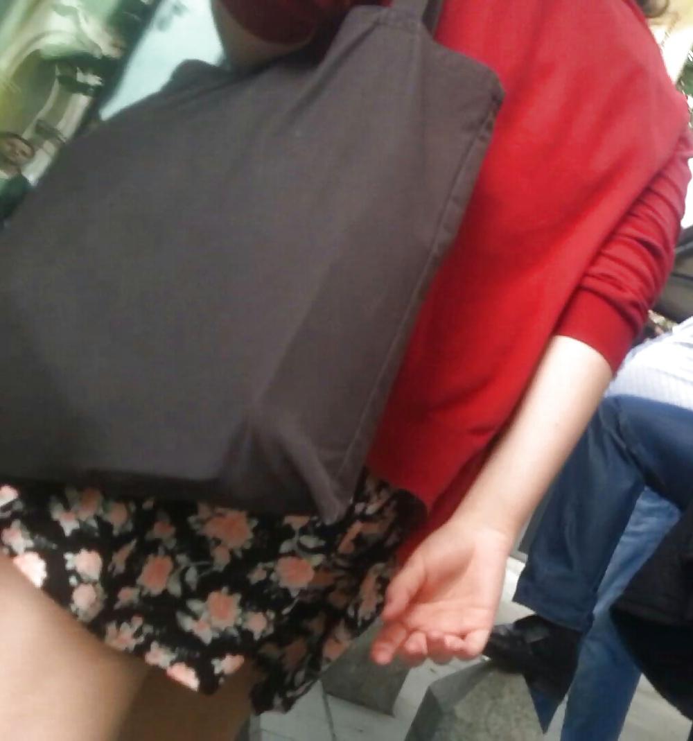 10P Spy sexy skirt teens romanian