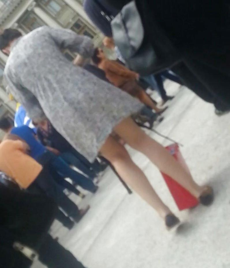 22P Spy sexy skirt teens romanian