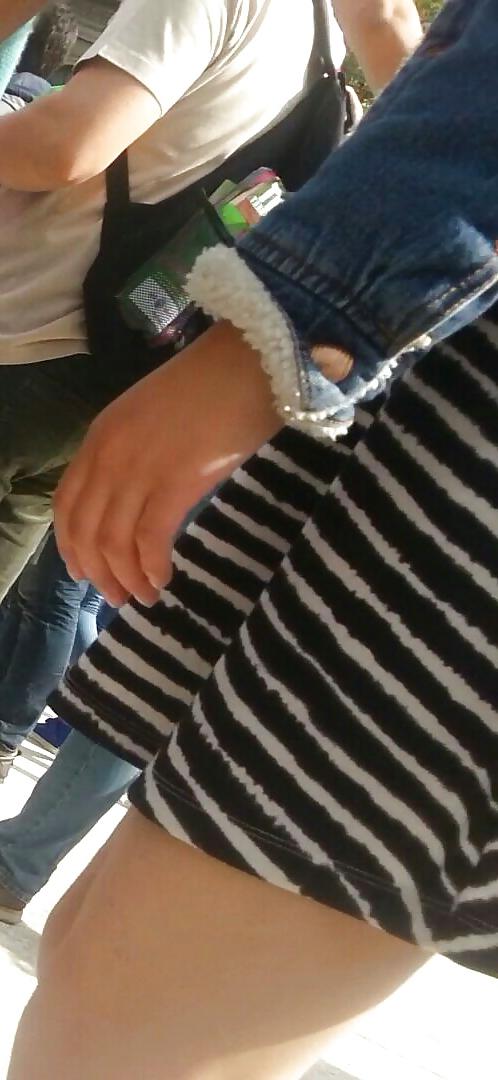 22P Spy sexy skirt teens romanian