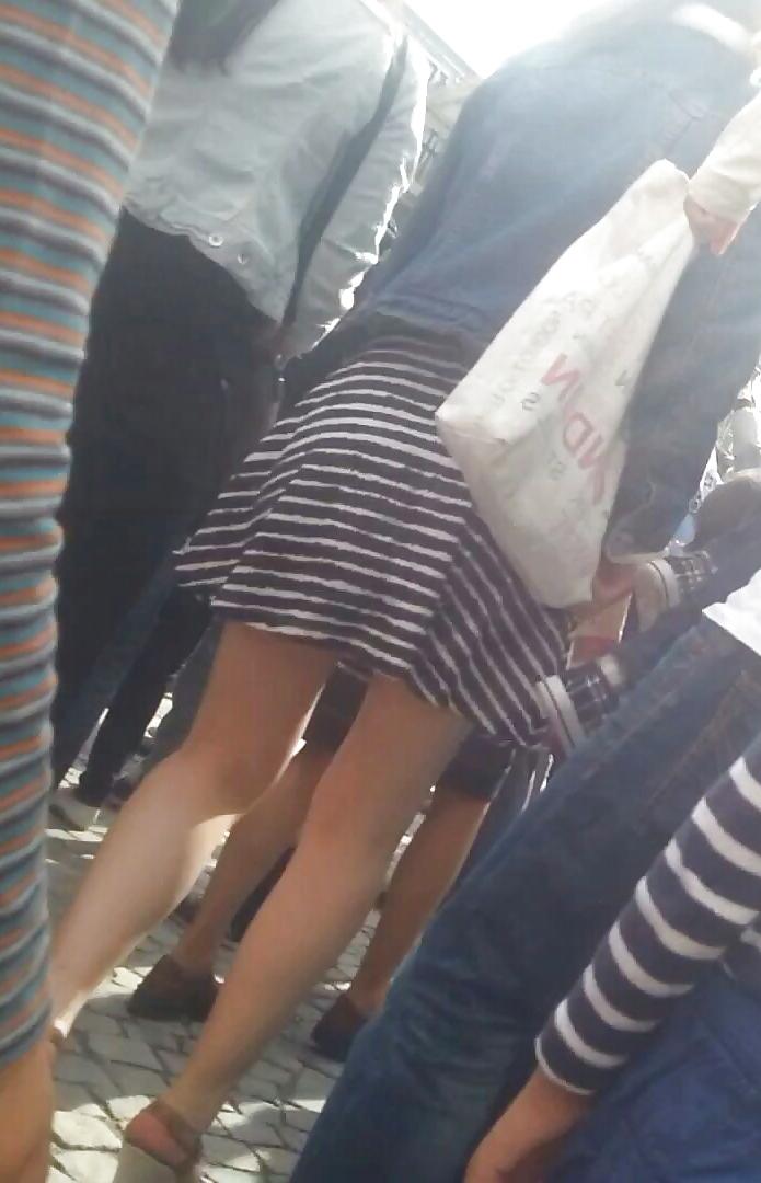 22P Spy sexy skirt teens romanian