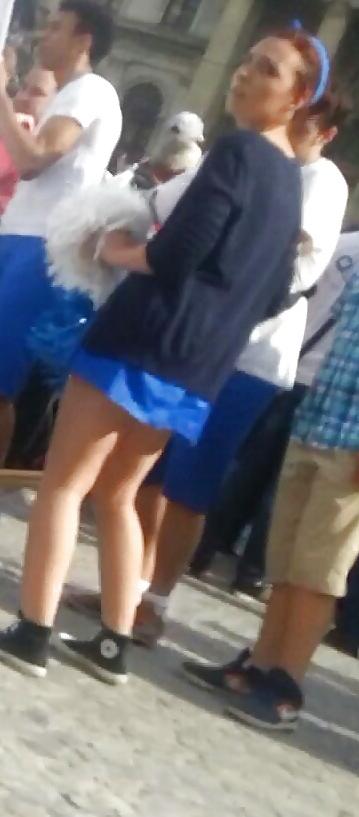 22P Spy sexy skirt teens romanian