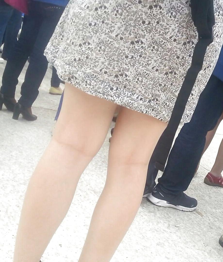 22P Spy sexy skirt teens romanian
