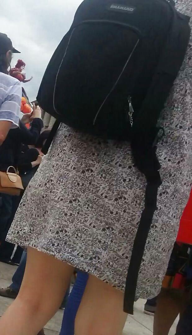 22P Spy sexy skirt teens romanian