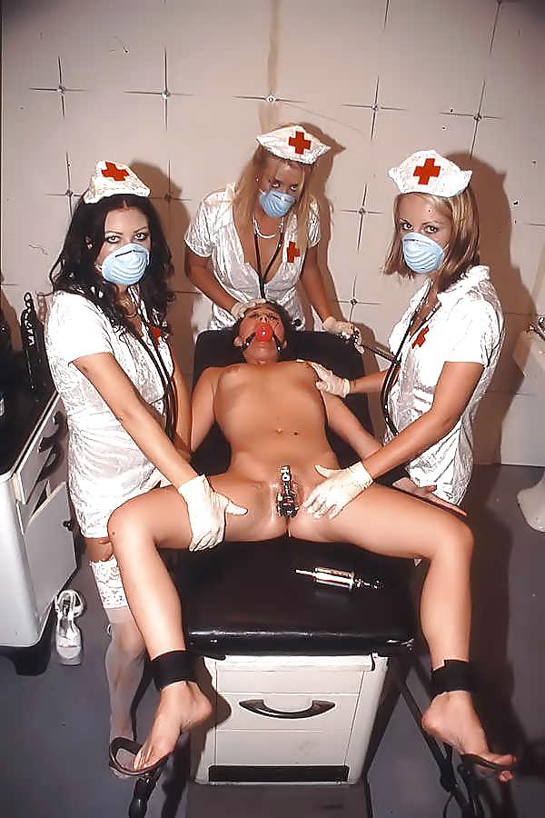 16P Lesbian domination-her first day nursing.