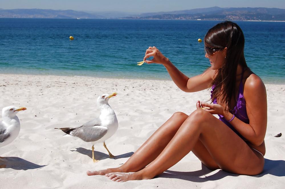25P Mädchen im Urlaub