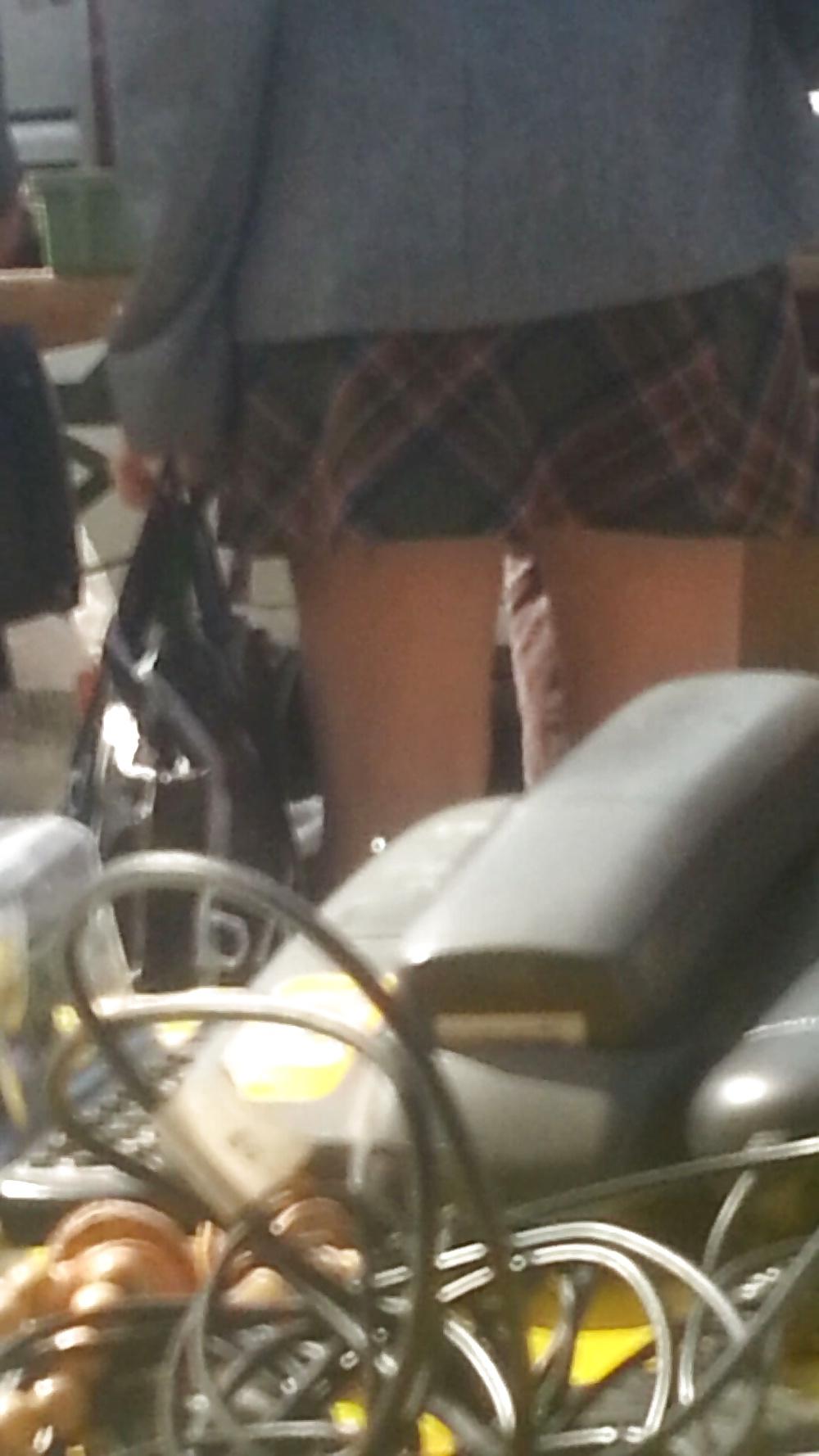 4P Sexy skirt mature romanian