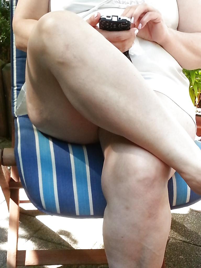 14P My wife secretly in panty and naked