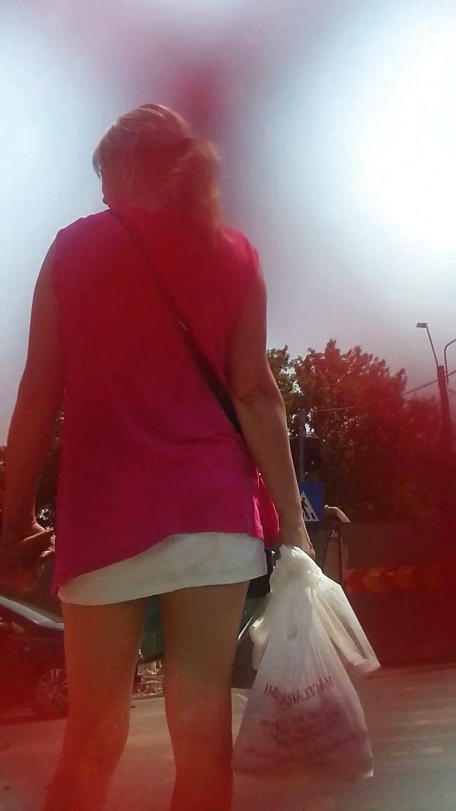 13P Spy sexy teens mini skirt romanian