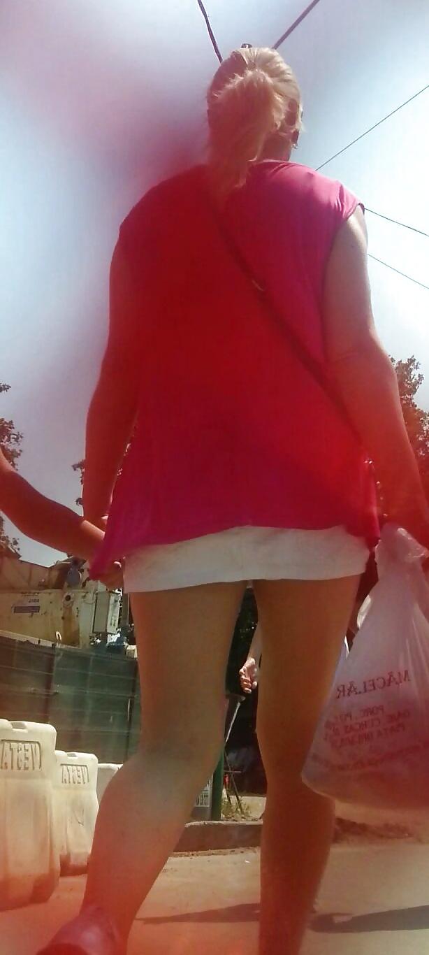 13P Spy sexy teens mini skirt romanian