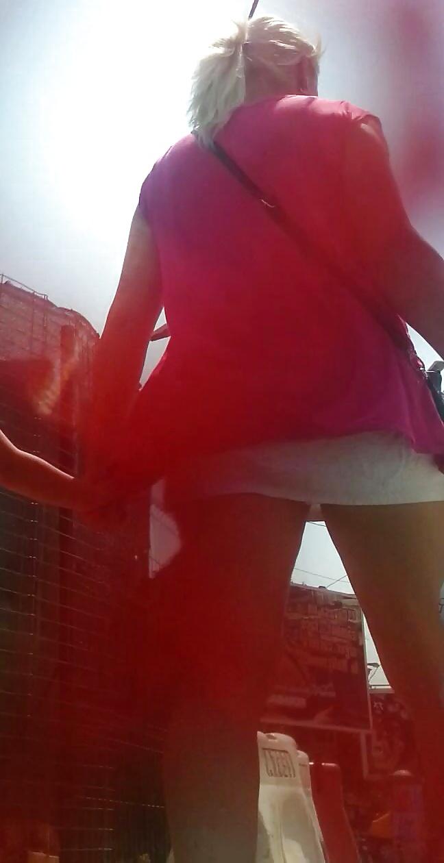 13P Spy sexy teens mini skirt romanian