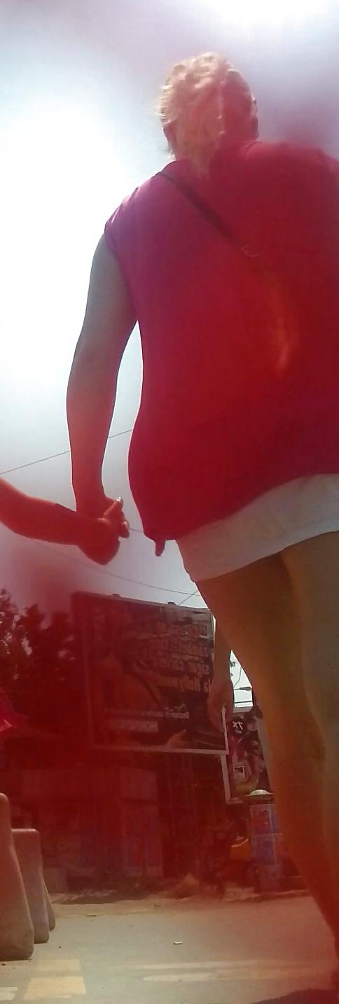 13P Spy sexy teens mini skirt romanian