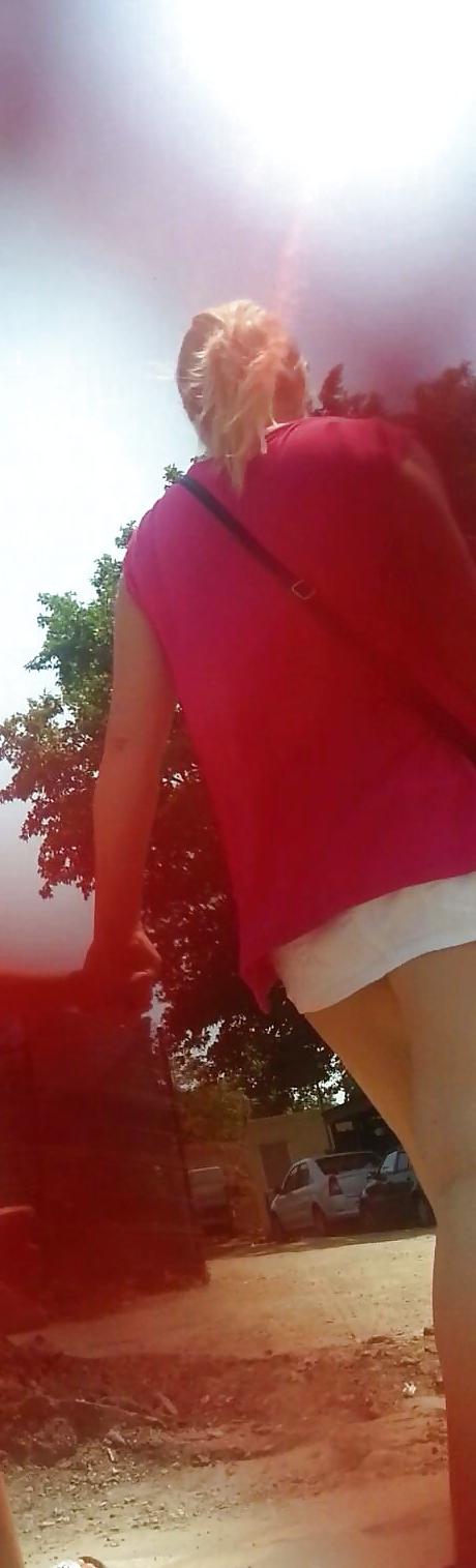13P Spy sexy teens mini skirt romanian