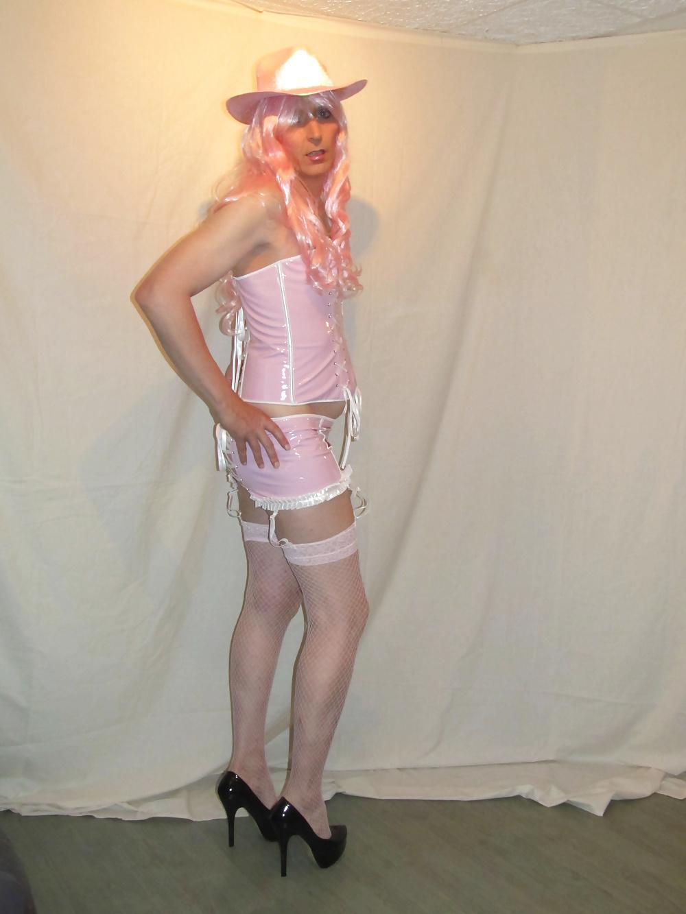 25P More Pink PVC and Pink Hair