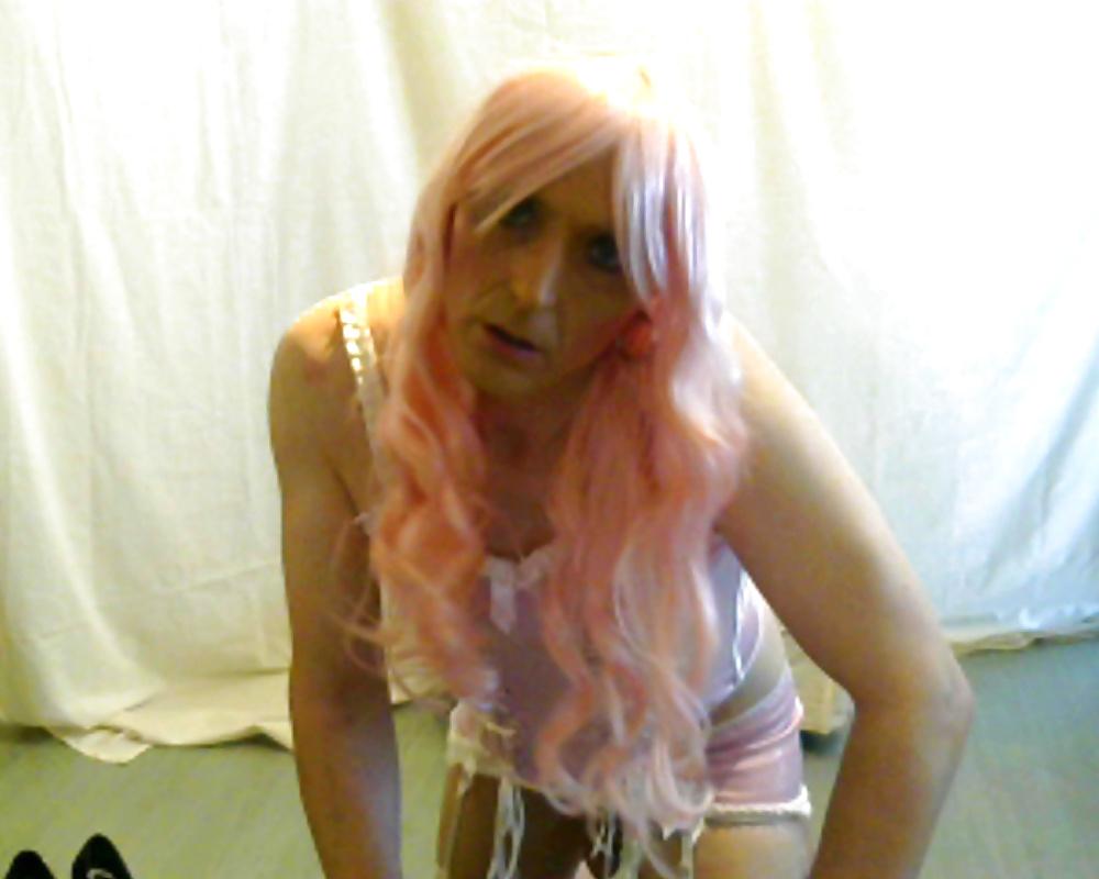 25P More Pink PVC and Pink Hair