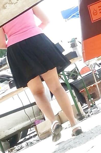 5P Spy sexy skirt transparent romanian