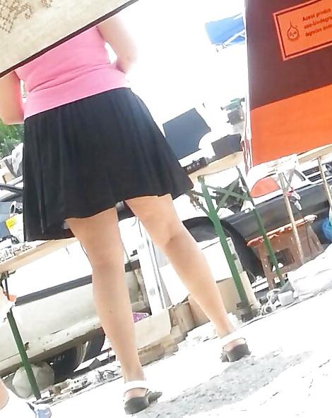 5P Spy sexy skirt transparent romanian