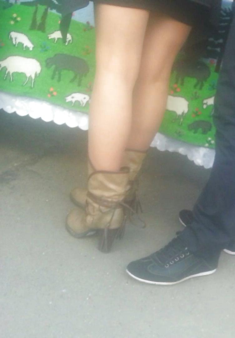 11P Spy hot teens feet and skirt romanian