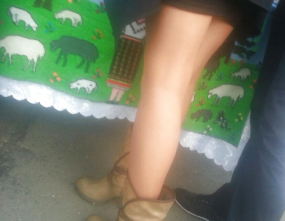 11P Spy hot teens feet and skirt romanian